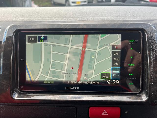 レジアスエースバン スーパーGL ダークプライム スマートキー プッシュスタート 社外SDナビ バックカメラ ETC 両側パワースライドドア LEDヘッドライト 社外Fリップスポイラー 社外テール ベッドキット(28枚目)