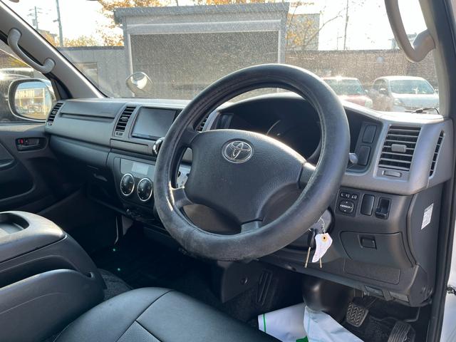 レジアスエースバン ロングスーパーGL 本州仕入れ キーレス 社外ナビTV バックカメラ ETC リアヒーター リアクーラー HIDヘッドライト ドライブレコーダー 社外Aw(20枚目)