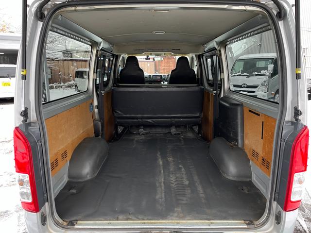 ハイエースバン ロングDX GLパッケージ 6人乗り キーレス 純正SDナビTV バックカメラ ETC リアヒーター リアクーラー 助手席SRS(33枚目)