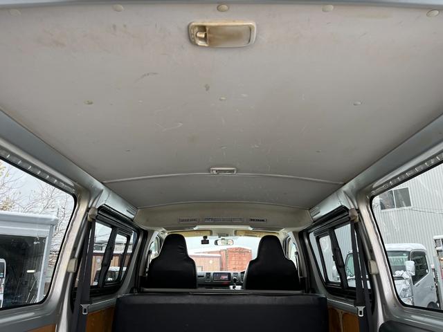 ハイエースバン ロングDX GLパッケージ 6人乗り キーレス 純正SDナビTV バックカメラ ETC リアヒーター リアクーラー 助手席SRS(36枚目)