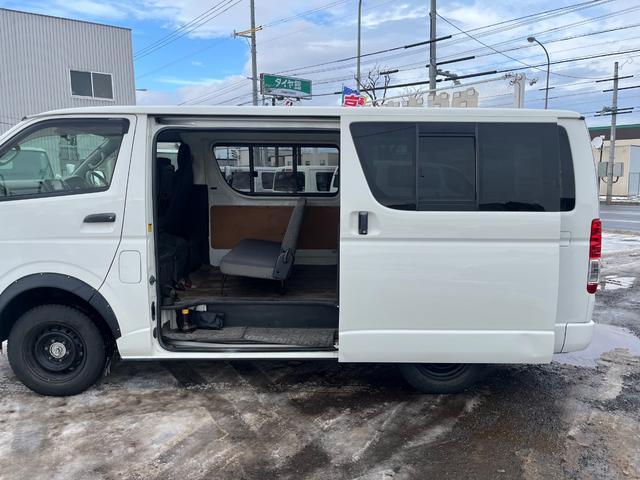 ハイエースバン ロングDX 寒冷地仕様 ナビTV 4型フェイス 1ナンバー登録 リアヒーター ヒッチメンバー オーバーフェンダー(28枚目)
