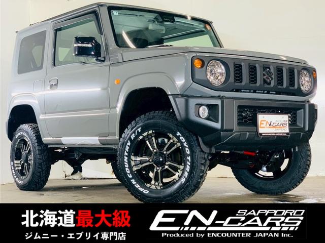 ジムニー 　届出済未使用車／ＥＮ－リフトアップカスタム／３インチリフトアップ／ＴＯＹＯオープンカントリーＴタイヤ／ナイトロパワークロスクロー１６インチＡＷ（2枚目）