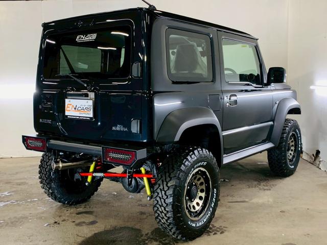 ジムニーシエラ ＪＣ　登録済未使用車／ＥＮ－リフトアップカスタム／３インチリフトアップ／ノックスドール防錆施工／前後オリジナルパイプバンパー／オープンカントリーＭＴ２２５・７５Ｒ１６／Ｈ１２ショットガンＡＷ／ランプ類ＬＥＤ（7枚目）
