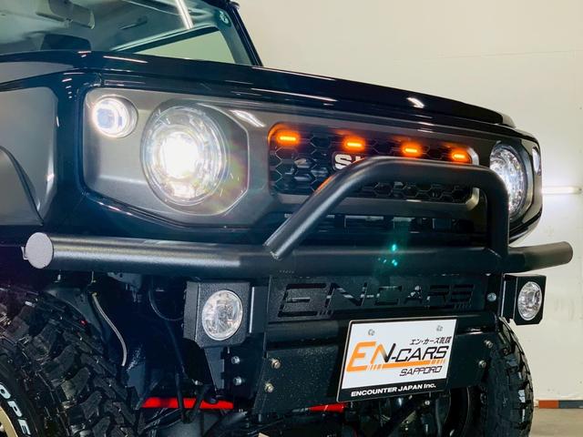 ジムニーシエラ ＪＣ　登録済未使用車／ＥＮ－リフトアップカスタム／３インチリフトアップ／ノックスドール防錆施工／前後オリジナルパイプバンパー／オープンカントリーＭＴ２２５・７５Ｒ１６／Ｈ１２ショットガンＡＷ／ランプ類ＬＥＤ（12枚目）