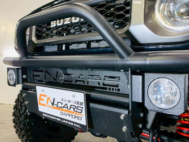 ジムニーシエラ ＪＣ　登録済未使用車／ＥＮ－リフトアップカスタム／３インチリフトアップ／ノックスドール防錆施工／前後オリジナルパイプバンパー／オープンカントリーＭＴ２２５・７５Ｒ１６／Ｈ１２ショットガンＡＷ／ランプ類ＬＥＤ（15枚目）