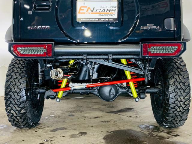 ジムニーシエラ ＪＣ　登録済未使用車／ＥＮ－リフトアップカスタム／３インチリフトアップ／ノックスドール防錆施工／前後オリジナルパイプバンパー／オープンカントリーＭＴ２２５・７５Ｒ１６／Ｈ１２ショットガンＡＷ／ランプ類ＬＥＤ（20枚目）