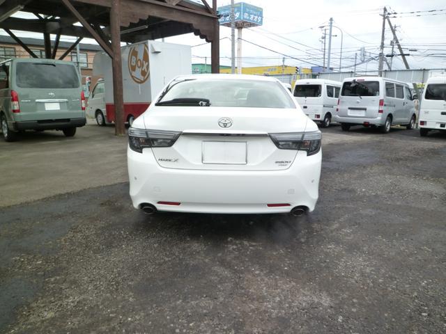 マークX 250G Four Fパッケージ あんしん保証付き☆ レーンキープアシスト・プリクラッシュセーフティ・オートライト・パキングソナー・ナビ・クルコン・デアイサ・電動格納式ドアミラー・純正ホイール(4枚目)