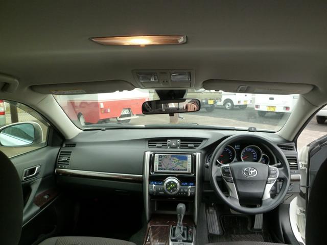 マークX 250G Four Fパッケージ あんしん保証付き☆ レーンキープアシスト・プリクラッシュセーフティ・オートライト・パキングソナー・ナビ・クルコン・デアイサ・電動格納式ドアミラー・純正ホイール(15枚目)