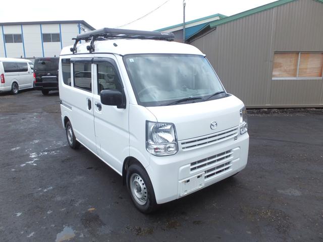 スクラム ＰＡ　ハイルーフ　ＡＧＳ車　キャンピング仕様　あんしん保証付き☆　ベッドキット・室内キャンピングスツールあり・エンスタ・集中ドアロック・パートタイム４ＷＤ・ＥＴＣ・ポータブルナビ・２ｎｄ発進・ルーフキャリア・ＡＧＳ（7枚目）