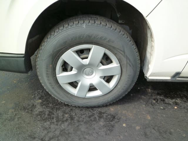 ハイエースバン ロングＤＸ　あんしん保証付き☆　寒冷地仕様・９人乗・バックカメラ・ドラレコ前・リアヒーター・キーレス・ハロゲンヘッドライト・パワーヒーター・社外ナビ・ライトレベライザー・ＡＢＳ（10枚目）