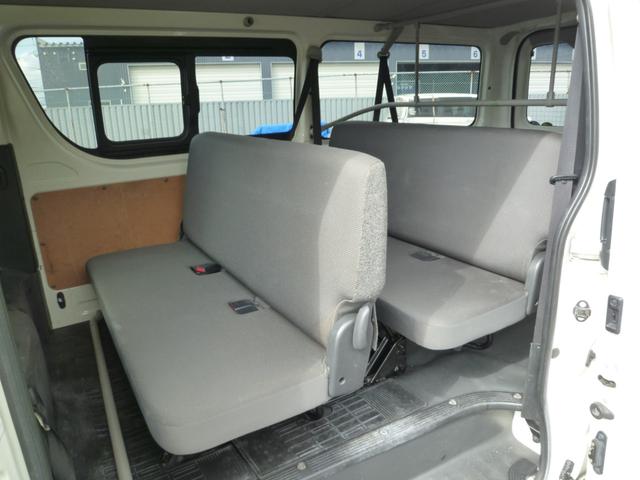 ハイエースバン ロングＤＸ　あんしん保証付き☆　寒冷地仕様・９人乗・バックカメラ・ドラレコ前・リアヒーター・キーレス・ハロゲンヘッドライト・パワーヒーター・社外ナビ・ライトレベライザー・ＡＢＳ（24枚目）