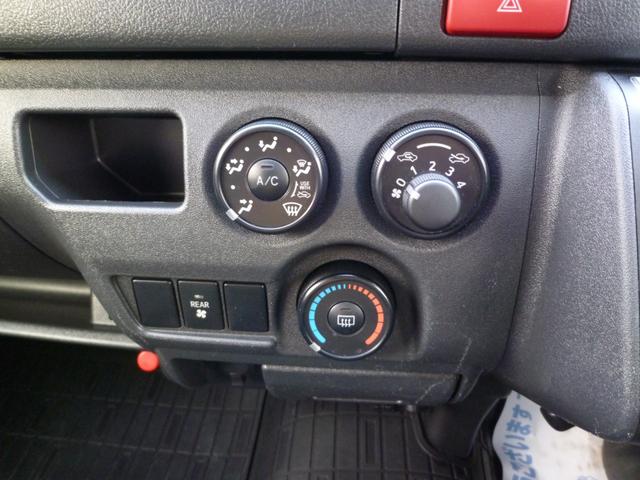 ハイエースバン ロングDX 寒冷地仕様・9人乗・Rヒーター付 あんしん保証付き☆ ドラレコ・バックカメラ・リヤヒーター・片側スライドア・ETC(14枚目)
