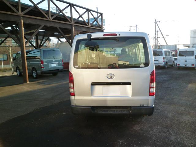 レジアスエースバン ロングＤＸ　あんしん保証付き☆　左側スライドドア・リヤヒーター・ＥＴＣ・キーレス・フルセグＴＶ・ライトレベライザー（4枚目）