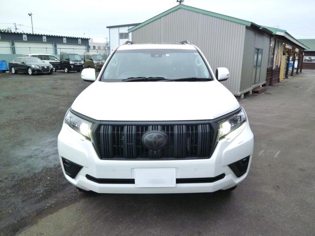 ランドクルーザープラド ＴＸ　Ｌパッケージ　マットブラックエディション　サンルーフ・電動シート・革シート・純正ＡＷ・全方位カメラ・ＬＥＤヘッドライト・ＥＴＣ２．０・電格オートミラー・シートヒーター、エアコン・ドラレコ前後・ルーフレール・ライトウォッシャー（8枚目）