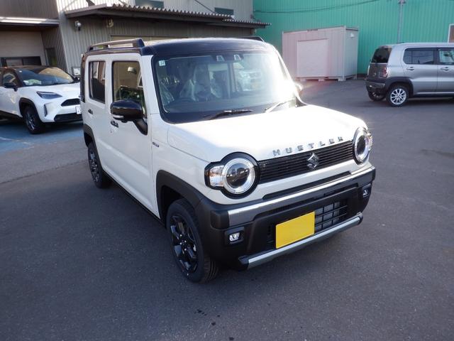 ハスラー タフワイルド　全方位モニター付きナビ装着車　全方位モニター・純正ＡＷ・ＬＥＤヘッドライト・ルーフレール・バックカメラ・シートヒーター・オートライト・アイドリングストップ・レーンキープアシスト・プリクラッシュセーフティ（7枚目）