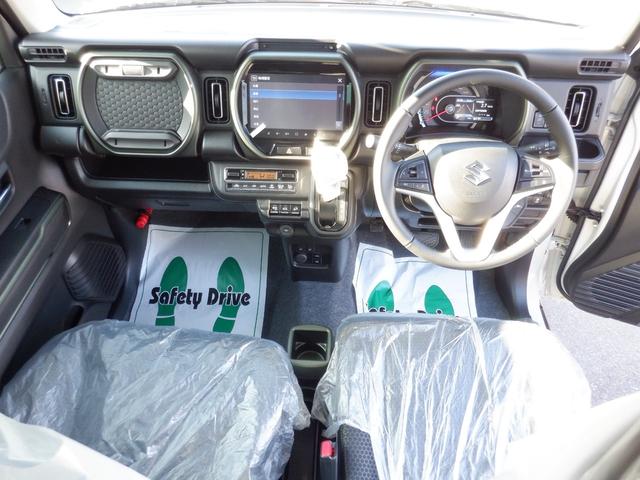 ハスラー タフワイルド　全方位モニター付きナビ装着車　全方位モニター・純正ＡＷ・ＬＥＤヘッドライト・ルーフレール・バックカメラ・シートヒーター・オートライト・アイドリングストップ・レーンキープアシスト・プリクラッシュセーフティ（19枚目）