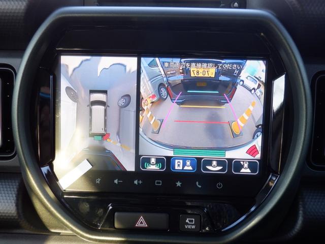 ハスラー タフワイルド　全方位モニター付きナビ装着車　全方位モニター・純正ＡＷ・ＬＥＤヘッドライト・ルーフレール・バックカメラ・シートヒーター・オートライト・アイドリングストップ・レーンキープアシスト・プリクラッシュセーフティ（24枚目）