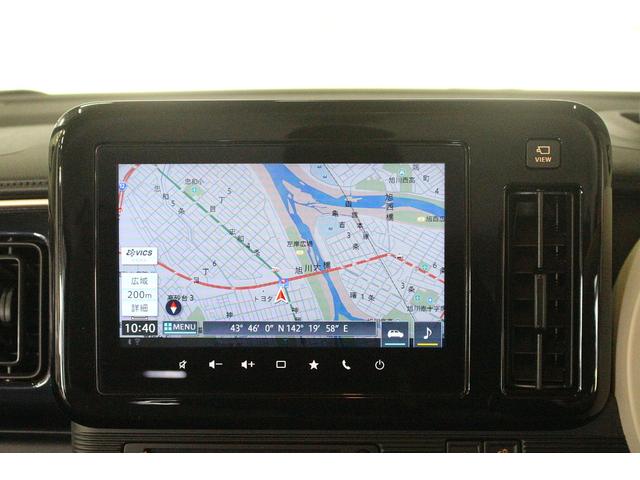ワゴンRスマイル ハイブリッドX デュアルカメラブレーキサポート♪全方位モニター付メモリーナビ♪フルセグTV♪シートヒーター♪両側パワースライドドア♪アイドリングストップ♪クリアランスソナー♪LEDライト♪ETC♪(10枚目)