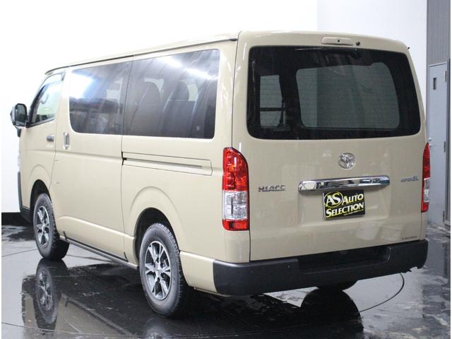 ハイエースバン ロングスーパーＧＬ　寒冷地仕様車♪デジタルインナーミラー♪両側パワースライドドア♪プッシュスタート♪スマートキー♪ＬＥＤライト♪全方位カメラ♪リアエアコン・ヒーター付き♪ＡＣ１００Ｖ♪クリアランスソナー♪２０ｔｈ記念車（9枚目）