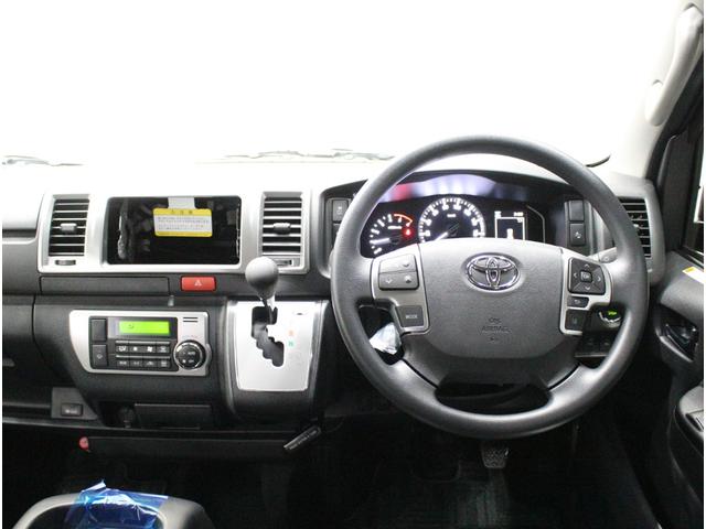 ハイエースバン ロングスーパーＧＬ　寒冷地仕様車♪デジタルインナーミラー♪両側パワースライドドア♪プッシュスタート♪スマートキー♪ＬＥＤライト♪全方位カメラ♪リアエアコン・ヒーター付き♪ＡＣ１００Ｖ♪クリアランスソナー♪２０ｔｈ記念車（15枚目）
