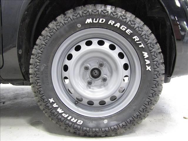 サクシードワゴン ＴＸ　Ｇパッケージ　４ＷＤ　オートマ　リフトアップ　新品オープンカントリーＲＴタイヤ　スチールホイール　ＴＯＹＯＴＡグリル　キーレス　電動格納ミラー　ドラレコ　バックカメラ　ワンセグ　ブルートゥース　ＥＴＣ　純正ブラック（8枚目）