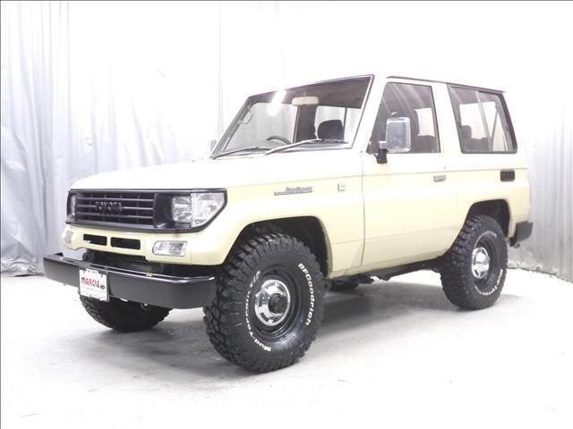 ランドクルーザープラド ＳＸ　ショートボディ　ディーゼルターボ　オートマ　全塗装ナロー　輸出ホイール　グッドリッチＭＴタイヤ　４ナンバー　クリスタルレンズ　タイベル交換済（2枚目）