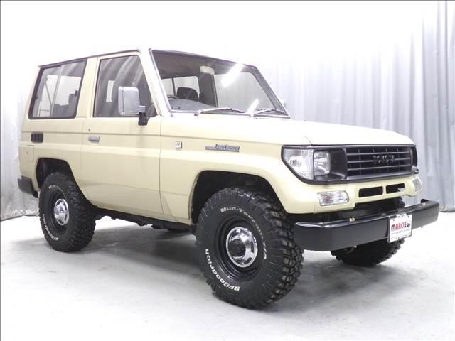 ランドクルーザープラド ＳＸ　ショートボディ　ディーゼルターボ　オートマ　全塗装ナロー　輸出ホイール　グッドリッチＭＴタイヤ　４ナンバー　クリスタルレンズ　タイベル交換済（4枚目）