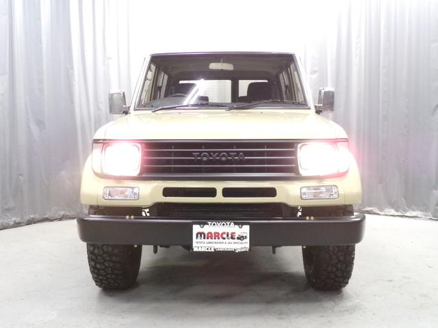 ランドクルーザープラド ＳＸ　ショートボディ　ディーゼルターボ　オートマ　全塗装ナロー　輸出ホイール　グッドリッチＭＴタイヤ　４ナンバー　クリスタルレンズ　タイベル交換済（36枚目）