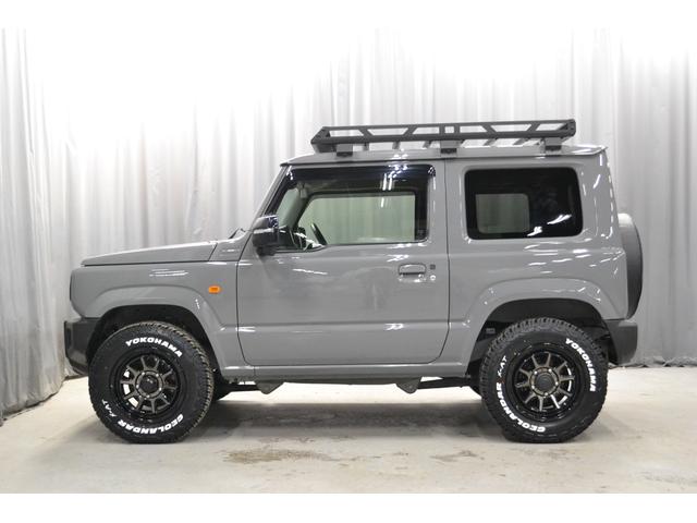 ジムニー XC 4WD LEDヘッドライト 新ジオランダーX-ATタイヤ 新マッドヴァンスAW シートヒーター キーレス ディスプレイオーディオ Bluetooth プッシュスタート ルーフキャリア リアラダー(9枚目)