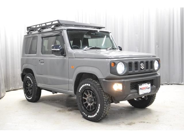 ジムニー XC 4WD LEDヘッドライト 新ジオランダーX-ATタイヤ 新マッドヴァンスAW シートヒーター キーレス ディスプレイオーディオ Bluetooth プッシュスタート ルーフキャリア リアラダー(38枚目)