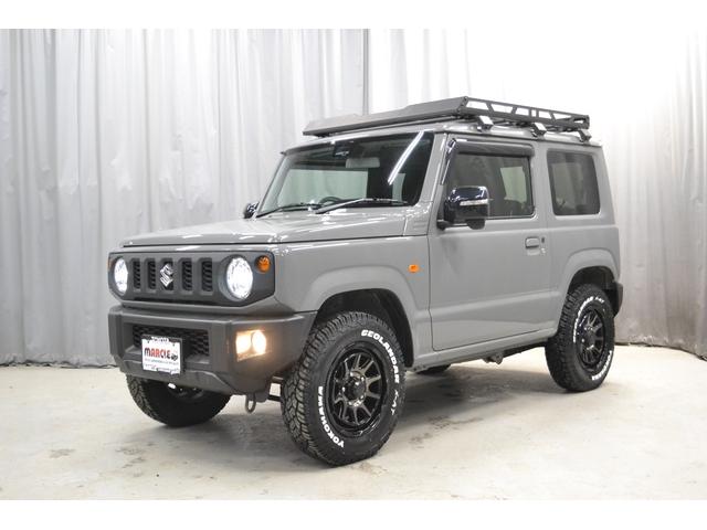 ジムニー XC 4WD LEDヘッドライト 新ジオランダーX-ATタイヤ 新マッドヴァンスAW シートヒーター キーレス ディスプレイオーディオ Bluetooth プッシュスタート ルーフキャリア リアラダー(40枚目)