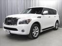 ＱＸ５６ 　シアターパッケージ　新車並行　４ＷＤ　地デジ　Ｂｌｕｅｔｏｏｔｈナビ　アラウンドビューモニター　バックカメラ　サンルーフ　パワーゲート　レザーシート　スマートキー　ＥＴＣ　ヒッチメンバー　７人乗り（2枚目）