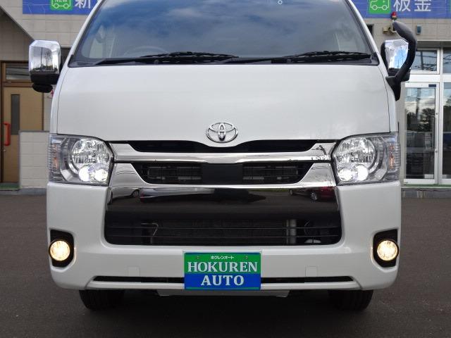 ハイエースバン スーパーＧＬ　ダークプライムＩＩ　☆４ＷＤ☆トヨタセーフティーセンス☆ディーゼル☆２バッテリー☆純正フルセグナビ☆バックカメラ☆デジタルインナーミラー☆ＥＴＣ☆オートマチックハイビーム☆ＶＳＣ☆リヤヒーター☆ドラレコ前後☆寒冷地仕様（22枚目）