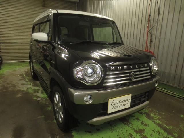 ハスラー ＪスタイルＩＩターボ　４ＷＤ　ターボ　ナビＴＶ　ＥＴＣ　全方位モニター　ドライブレコーダー　夏冬タイヤ付（4枚目）