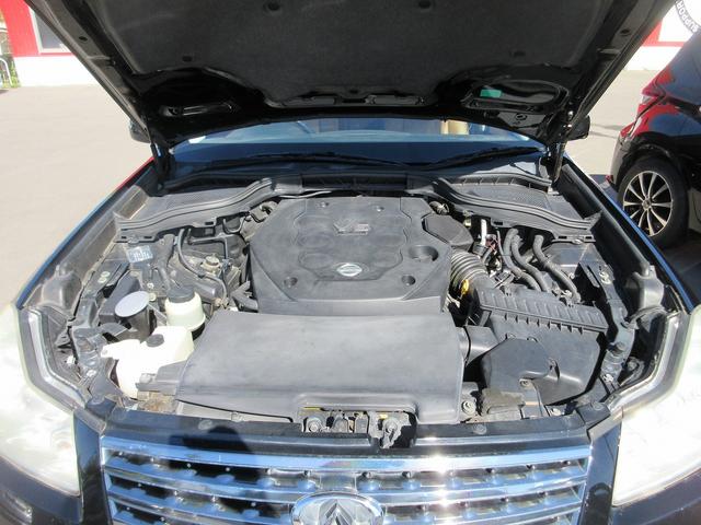 フーガ ２５０ＧＴ　事故歴無　６９０００Ｋｍ　社外エアサス公認済　１８ＡＷ　ナビ　バックカメラ　ＨＩＤ　ＥＴＣ　車検（２年）付　保証付　タイミングチェーン（10枚目）