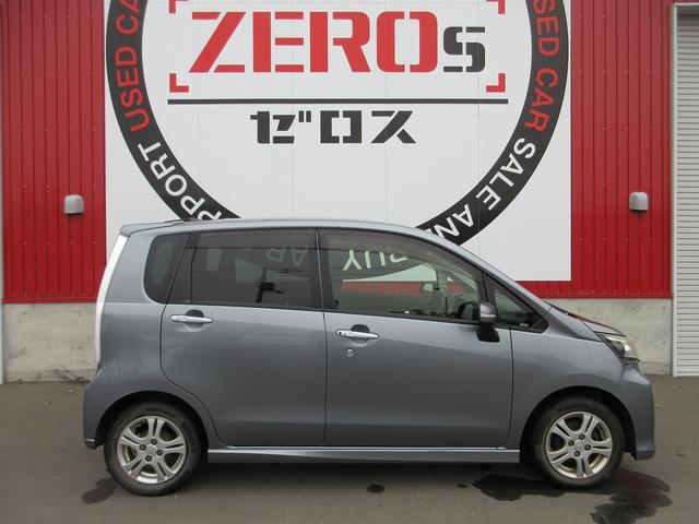 ムーヴ カスタム　Ｘリミテッド　ＳＡ　４ＷＤ　事故歴無　８４０００ｋｍ　ナビ　バックカメラ　ワンセグＴＶ　アイドリングストップ　ＥＴＣ　横滑り防止　車検（２年）付　保証付　保証延長対象（4枚目）