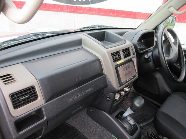 パジェロミニ VR 4WD 事故歴無 ターボ シートヒーター ワンセグTV タイミングベルト交換済 DVD視聴可 CD録音可 車検(2年)付 保証付 保証延長対象(20枚目)