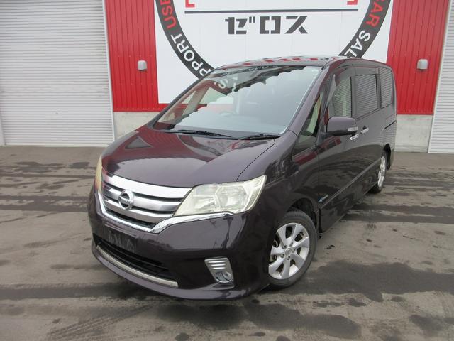 セレナ ハイウェイスターＧ　Ｓ－ハイブリッド　事故歴無　左右パワースライドドア　ナビ　フルセグＴＶ　バックカメラ　リアヒーター　　ＥＴＣ　アイドリングストップ　横滑り防止　８人乗　Ｂｌｕｅｔｏｏｔｈ　車検（２年）付　保証付（2枚目）