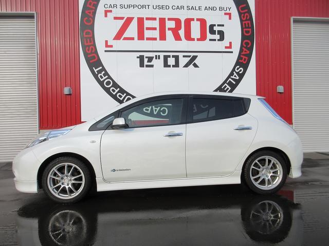 リーフ Ｘ　事故歴無　１１セグメント　２４０００Ｋｍ　ナビ　アラウンドビューモニター　フルセグＴＶ　シートヒーター　ステアリングヒーター　クルーズコントロール　ＬＥＤライト　車検（２年）付　現状販売（5枚目）