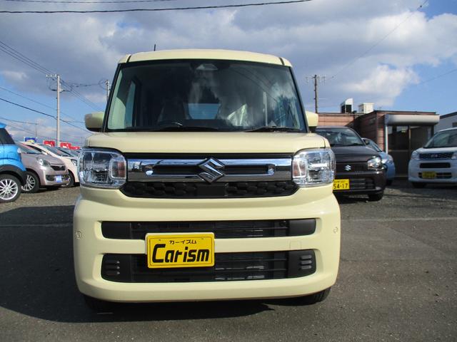 スペーシア ハイブリッドＧ　スマートキー　プッシュスタート　両側スライドドア　ＬＥＤライト　スズキセーフティーサポート　シートヒーター　オートエアコン　　アイドリングストップ　届出済使用車（2枚目）