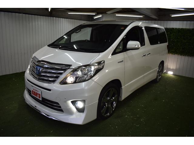 アルファードハイブリッド SR 4WD/本州仕入/モデリスタフルエアロ/モデリスタ19インチAW/純正8インチナビ/純正フリップダウン/ワンオーナー/全方位カメラ/クルコン/パワーバックドア/両側パワスラ/ビルトインETC(8枚目)