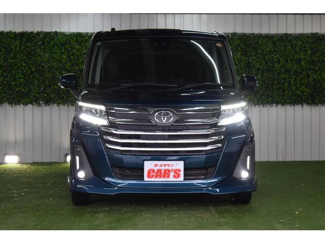 ルーミー カスタムＧ　本州仕入／純正７型ナビ／全方位カメラ／ＬＥＤヘッドライト／両側パワースライドドア／シートヒーター／電動パーキング／ブレーキホールド／アイドリングストップ／プッシュスタート／横滑り防止（5枚目）