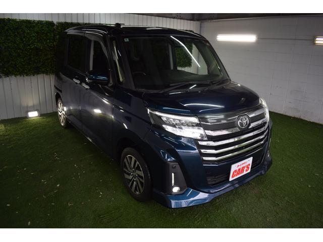 ルーミー カスタムＧ　本州仕入／純正７型ナビ／全方位カメラ／ＬＥＤヘッドライト／両側パワースライドドア／シートヒーター／電動パーキング／ブレーキホールド／アイドリングストップ／プッシュスタート／横滑り防止（7枚目）