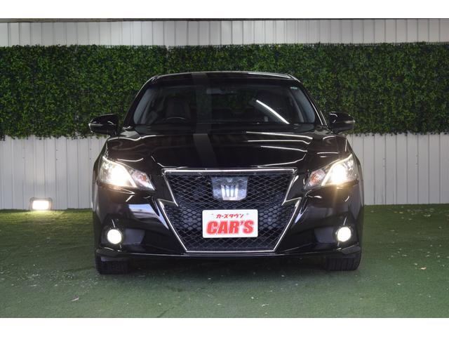 クラウンハイブリッド アスリートS Four ブラックスタイル 4WD/特別仕様車/メーカーナビ/レザーシート/パワーシート/クルーズコントロール/BlueTooth/コーナーセンサー/ビルトインETC/純正アルミ/キセノンヘッドライト/バックカメラ/USB接続/(5枚目)
