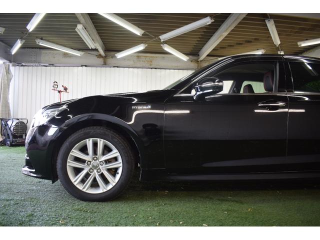 クラウンハイブリッド アスリートS Four ブラックスタイル 4WD/特別仕様車/メーカーナビ/レザーシート/パワーシート/クルーズコントロール/BlueTooth/コーナーセンサー/ビルトインETC/純正アルミ/キセノンヘッドライト/バックカメラ/USB接続/(17枚目)