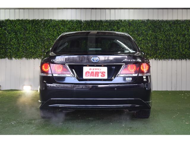 クラウンハイブリッド アスリートS Four ブラックスタイル 4WD/特別仕様車/メーカーナビ/レザーシート/パワーシート/クルーズコントロール/BlueTooth/コーナーセンサー/ビルトインETC/純正アルミ/キセノンヘッドライト/バックカメラ/USB接続/(19枚目)