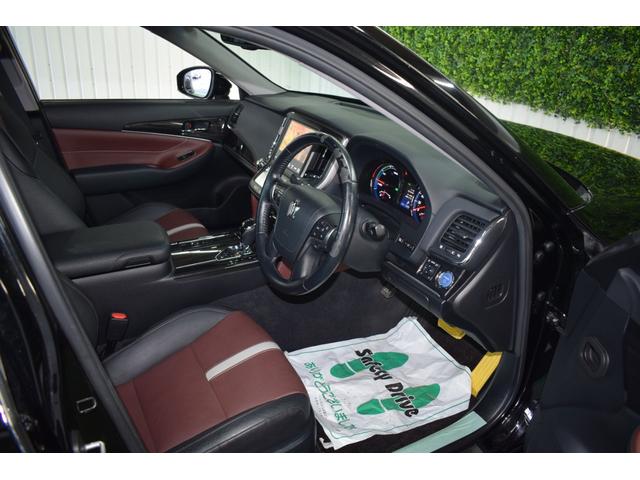 クラウンハイブリッド アスリートS Four ブラックスタイル 4WD/特別仕様車/メーカーナビ/レザーシート/パワーシート/クルーズコントロール/BlueTooth/コーナーセンサー/ビルトインETC/純正アルミ/キセノンヘッドライト/バックカメラ/USB接続/(31枚目)