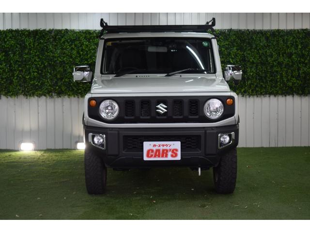 ジムニー ＸＣ　４ＷＤ／本州仕入／５速ＭＴ／ＷＯＲＫ１６インチＡＷ／シートカバー／ＭＴタイヤ／社外８インチナビ／ルーフキャリア／ＬＥＤヘッドライト／バックモニター／ドラレコ／マッドフラップ／リバイバルＢサイドデカール（12枚目）