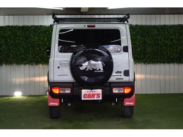 ジムニー ＸＣ　４ＷＤ／本州仕入／５速ＭＴ／ＷＯＲＫ１６インチＡＷ／シートカバー／ＭＴタイヤ／社外８インチナビ／ルーフキャリア／ＬＥＤヘッドライト／バックモニター／ドラレコ／マッドフラップ／リバイバルＢサイドデカール（17枚目）