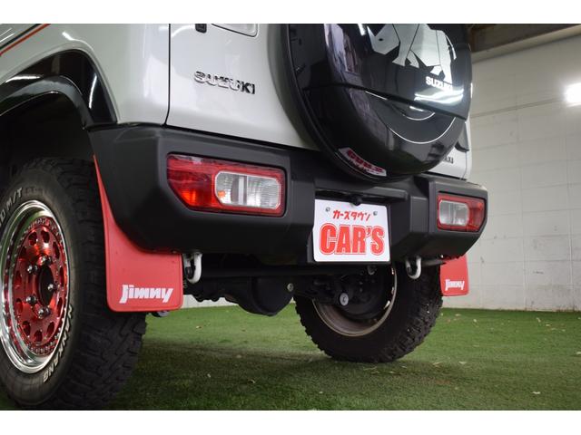 ジムニー ＸＣ　４ＷＤ／本州仕入／５速ＭＴ／ＷＯＲＫ１６インチＡＷ／シートカバー／ＭＴタイヤ／社外８インチナビ／ルーフキャリア／ＬＥＤヘッドライト／バックモニター／ドラレコ／マッドフラップ／リバイバルＢサイドデカール（25枚目）